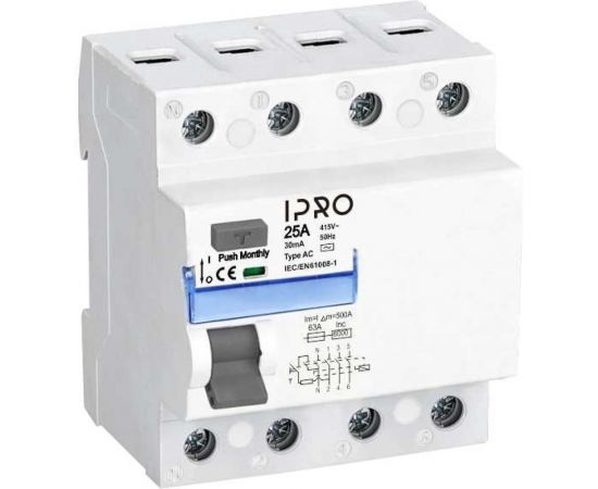 Узо IPRO 25а 30ма 4п 13451 
