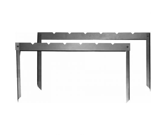 Походный складной мангал Следопыт 2 стойки, 500x350 мм, толщина 0.8 мм, без шампуров PF-GR-03 