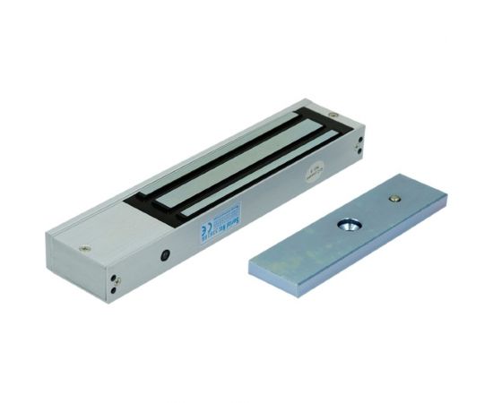 Электромагнитный замок FOX усиление на отрыв 280кг. индикатор состояния двери, контроль состояния двери, выход но и нз, напряжение 460ma 12vdc, 230ma 24vdc, 250x50x28 FX-M280 