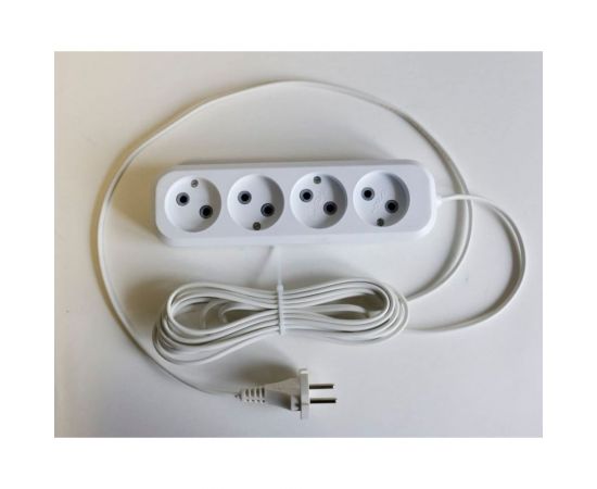 Сетевой удлинитель ПЕРЕСВЕТ+ Р/С-4 шнур ПВС 2*1- 2м 4620003921568 