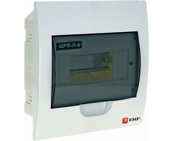 Распределительный встраиваемый щит EKF ЩРв-П-8 IP40 пластиковый pb40-v-8 