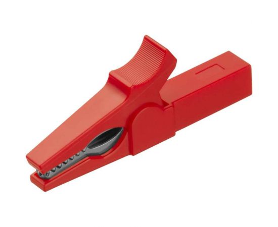 Зажим ОНЛАЙТ 90 186 oac-15a-55-r10 (крокодил, красный, 15 а, упаковка 10шт) 90186 