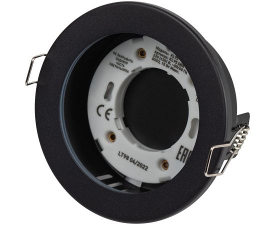 Влагозащищенный встраиваемый светильник ЭРА KL95 SBK GX53, IP44, черный Б0055812 – изображение 12