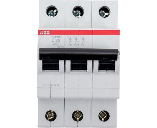 Автоматический выключатель ABB 3-полюсной sh203 c 32 2CDS213001R0324 – изображение 2