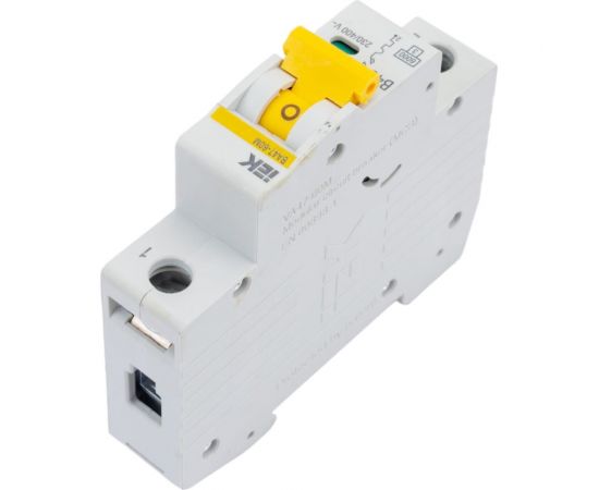 Автоматический выключатель IEK ВА47-60M 1Р 40А 6кА B MVA31-1-040-B – изображение 2