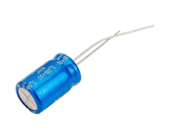 Электролитический конденсатор JB Capacitors 220мкФ, 25В, -55/105C, 8x11.5мм, JRB1E221M03500800115000BST-13 – изображение 2