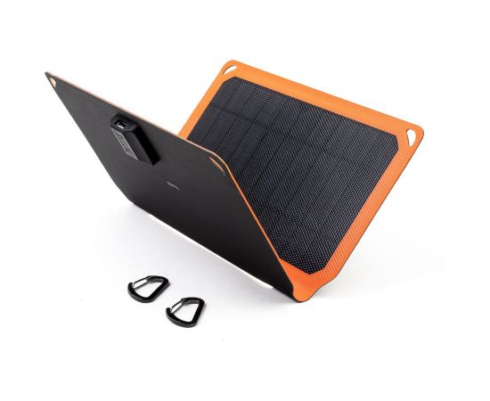 Солнечная влагозащищенная батарея TopOn 10w usb 5v 2a, ip67, складная на 2 секции TOP-SOLAR-10 – изображение 2