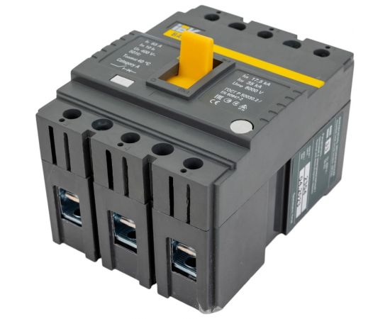 Автоматический выключатель IEK ВА88-33 3Р 63А 35кА SVA20-3-0063 – изображение 2