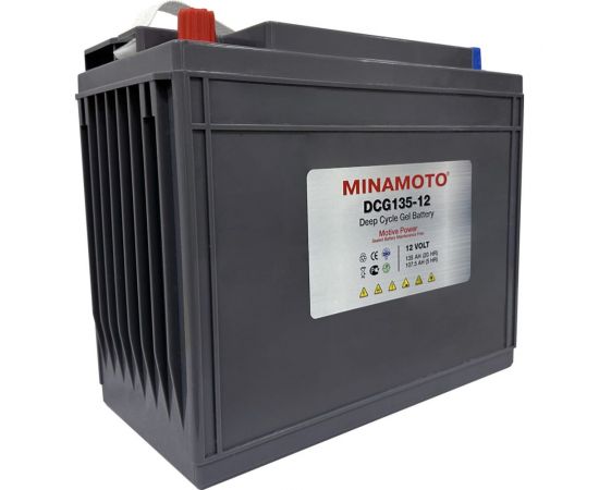 Тяговый моноблок MINAMOTO DCG135-12 (12В, 135Ач) гель 598001 – изображение 2