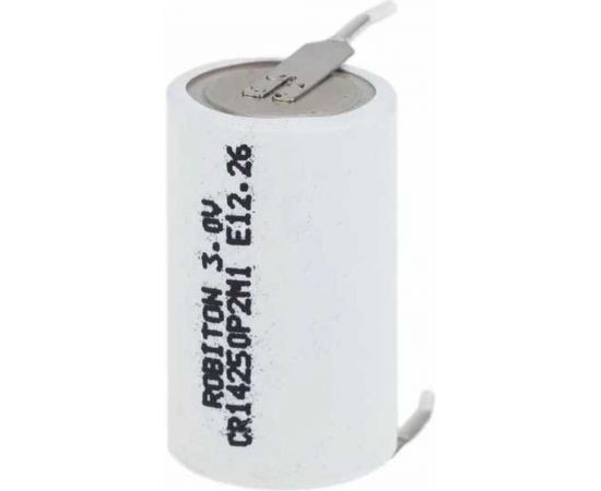 Элемент питания ROBITON PROFI CR14250P2M1 1/2AA с плоскими выводами под пайку 16442 – изображение 2