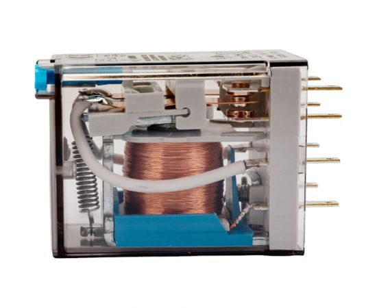 Промежуточное реле Finder 2 перекидных контакта 10А, = 12В DC, 553290120040 – изображение 2