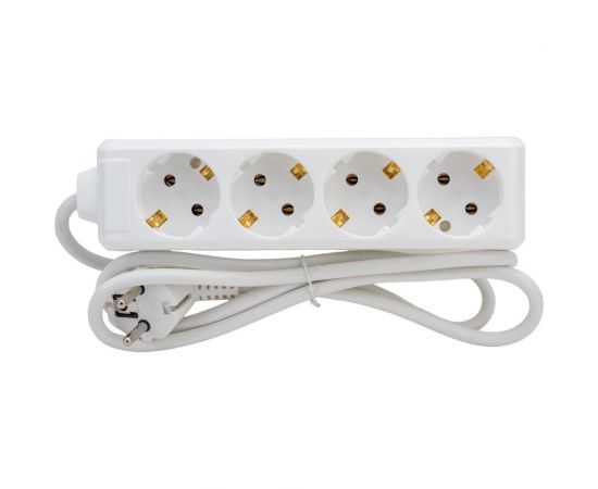 Удлинитель IEK У04, 4 места, 2Р+PЕ, 1,5метра, 3х1мм2, 16А/250В WYP10-16-04-01-Z-17 – изображение 3