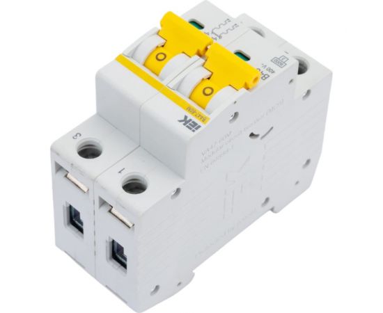 Автоматический выключатель IEK ВА47-60M 2Р 40А 6кА B MVA31-2-040-B – изображение 3