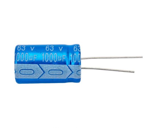 Электролитический конденсатор JB Capacitors 1000мкФ, 63В, -55/105C, 16x25мм JRB1J102M07501600250000BST-54 – изображение 3