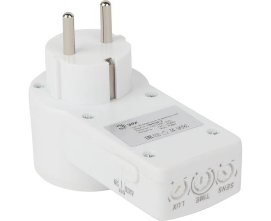 Датчик движения ЭРА MD 022 розеточный ДДР-01 1200Вт Б0043799 – изображение 4