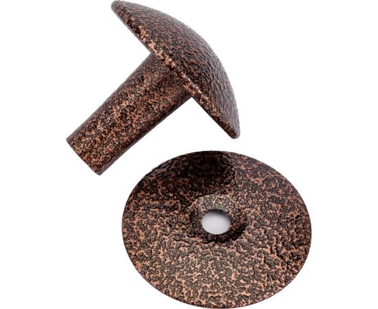 Дверная ручка Литейщик-Плюс РДК-110 античная медь 6504 – изображение 4