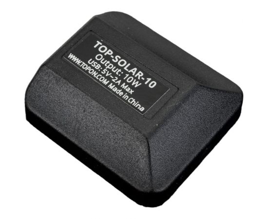 Солнечная влагозащищенная батарея TopOn 10w usb 5v 2a, ip67, складная на 2 секции TOP-SOLAR-10 – изображение 5