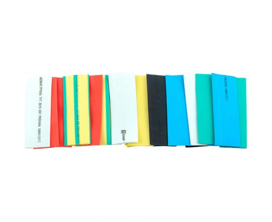 Термоусаживаемая трубка EKF ТУТ 30/15 набор: 7 цветов по 3 шт. 100 мм PROxima tut-n-30 – изображение 6