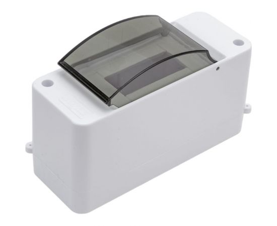 Щиток открытой проводки Рувинил Тусо на 2 модуля с вертикальной дверцей 130x51x83 мм 68102 