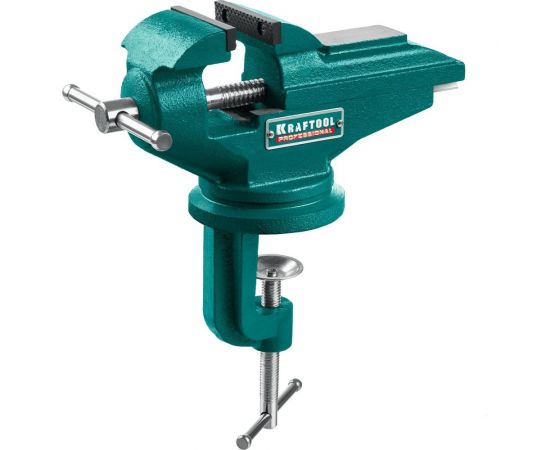 Стальные настольные тиски для точных работ KRAFTOOL Mini 65 мм 32713-75 