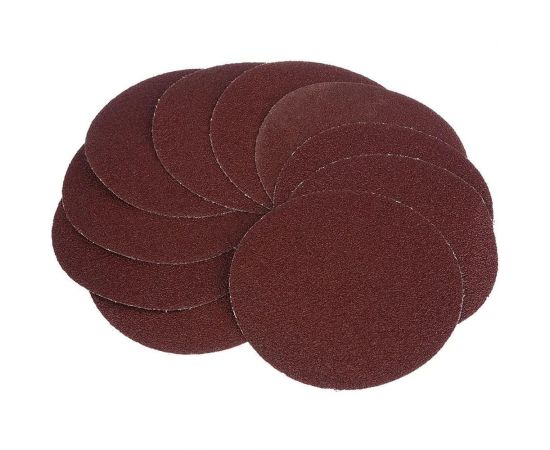 Круг шлифовальный 125 мм, Р120, 10 шт TOOLAS 00002848 