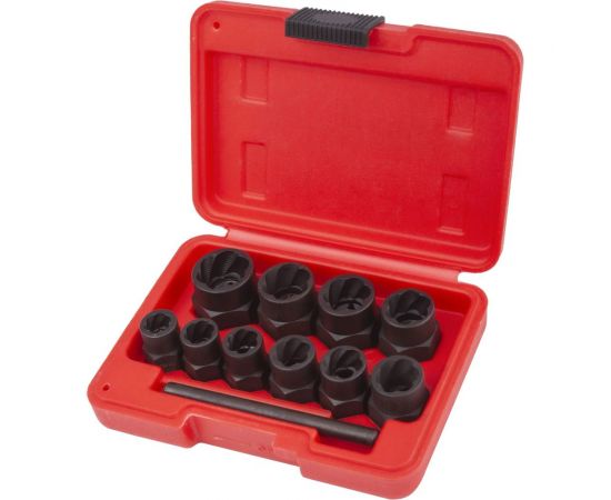 Набор головок-экстракторов высоких (11 предметов 9-19 мм) AV Steel AV-921089 