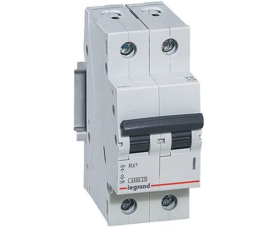 Автоматический модульный выключатель Legrand 2п C 6А 4.5кА RX3 Leg 419694 1199877 