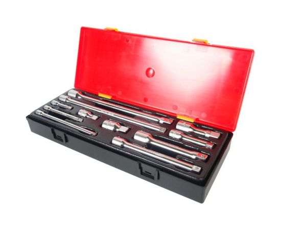 Набор удлинителей 1/4" 3/8" 1/2" в кейсе 11шт JTC-K1111 