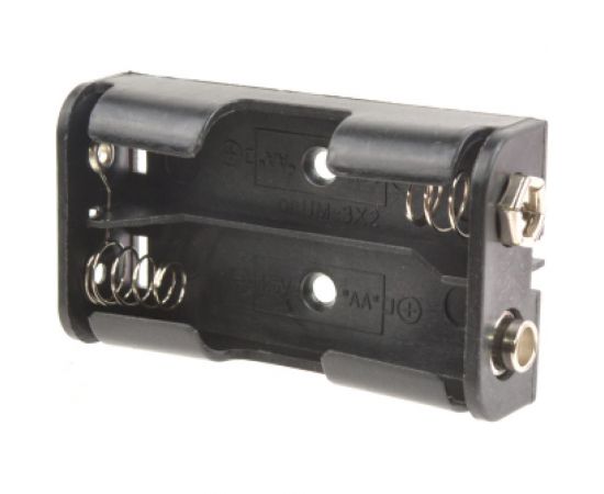 Отсек для элементов питания Robiton Bh2xAA/9V snap для "Кроны" PK1 16498 – изображение 2