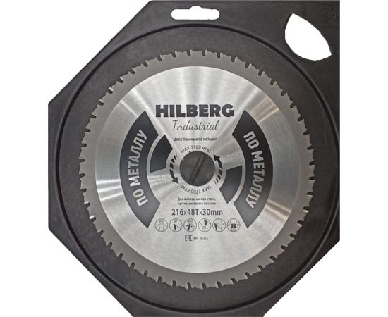 Диск пильный по металлу Industrial 216х30 мм, 48Т Hilberg HF216 – изображение 2