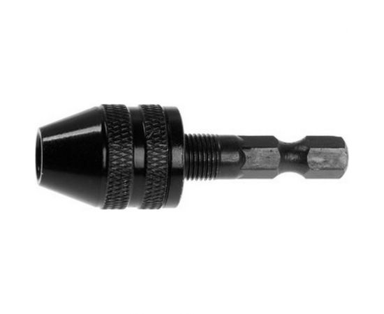 Мини-патрон для дрели хвостовик 1/4" зажим 0.3 - 3.6 мм ТУНДРА 7069410 – изображение 2