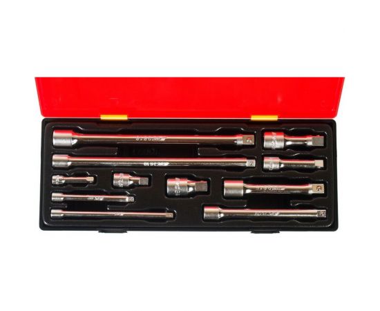 Набор удлинителей 1/4" 3/8" 1/2" в кейсе 11шт JTC-K1111 – изображение 2