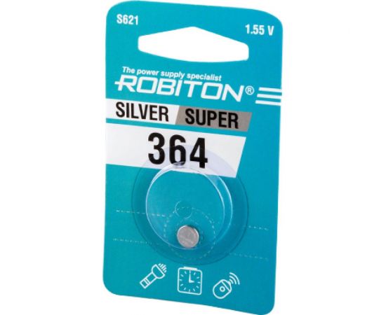 Элемент питания Robiton SUPER R-364-BL1 364 (SR621SW) BL1 18472 – изображение 2