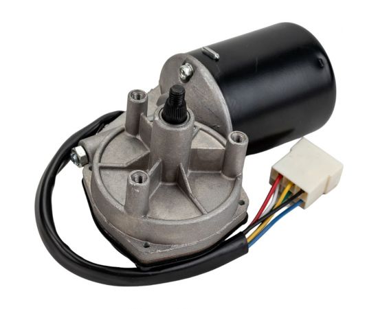 Мотор стеклоочистителя ГАЗ 3309/КАМАЗ/УРАЛ СЛ351 (24V; 7/2W) VOLTON VLT16-3730 – изображение 2