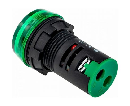 Сигнальная LED лампа MEYERTEC зеленый, 220V AC/ DC IP65 MT22-S33 арт. 00000100737 – изображение 2