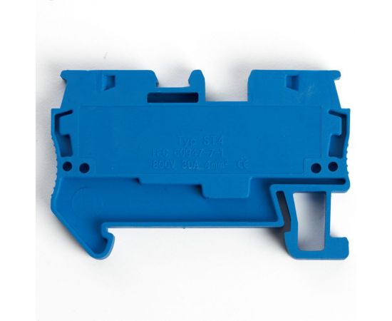 Самозажимной 2-проводной проходной зажим STEKKER ЗНИ - 6,0, JXB ST 6, синий LD552-2-60 39957 – изображение 2