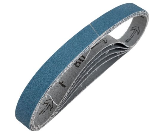 Лента шлифовальная по металлу Blue Forse R895 (5 шт; 19x457 мм; P80) NORTON 78072745351 – изображение 2