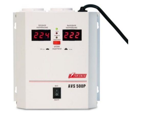 Настенный стабилизатор Powerman 1ф 0,5 кВА AVS 500 6049480 – изображение 2