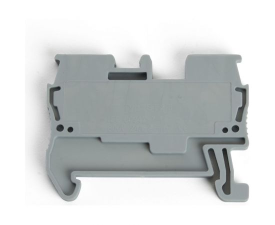 Самозажимной 2-проводной проходной зажим STEKKER ЗНИ - 6,0, JXB ST 6, серый LD552-1-60 50шт 39953 – изображение 3