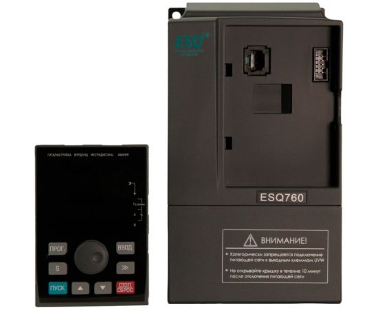 Частотный преобразователь ESQ 760-4T-0015 08.04.000643 – изображение 3