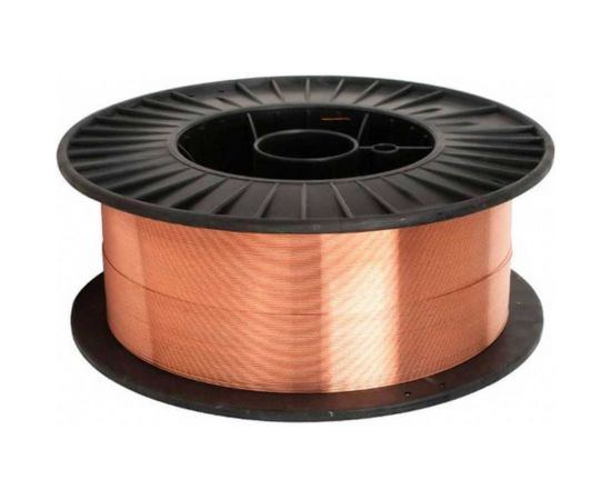 Сварочная проволока омедненная ER70S-6 (СВ08Г2С) 0.8 мм, 5 кг SvarCity ER 70S-6/0,8/5кг – изображение 3