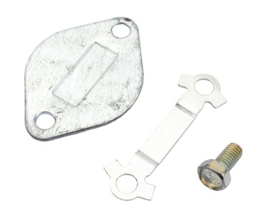 Ремкомплект крепления подшипника крестовины кардана для а/м ГАЗ 53, 3307, 3308 (крышка, пластина, болты) Riginal RG51-2201000 – изображение 3