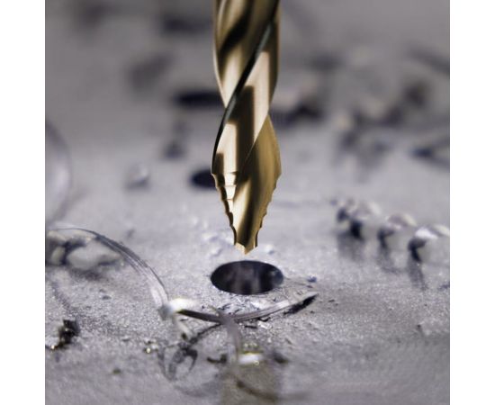 Сверло по металлу FlowSTEP 5.0x86/52 мм, HSSE-Co5, DIN 338 RUKO 259050E – изображение 3