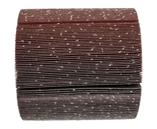 Валик шлифовальный лепестковый на тканой основе (100х100х19 мм; P120) GLOB ШЛВ100х100х19P120 – изображение 3