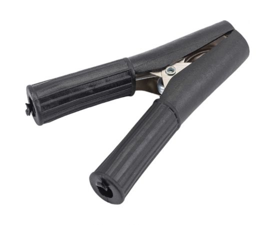 Зажим крокодил TDM ЗКИ 30А 75мм в изоляции черный 10шт SQ0541-0016 – изображение 3