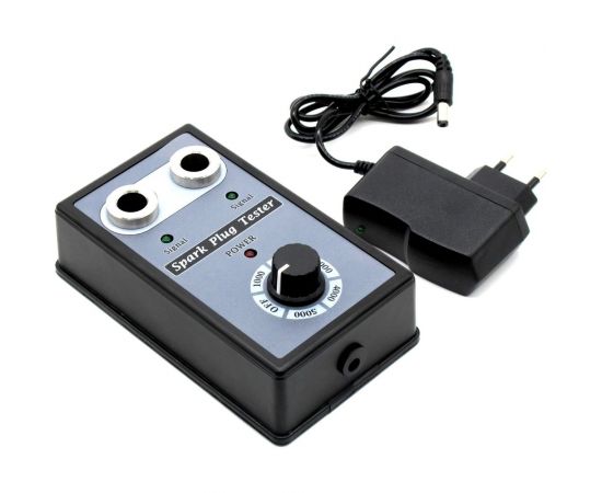 Тестер свечей зажигания Вымпел для 2-х свечей, адаптер 220-12В 5284 – изображение 4