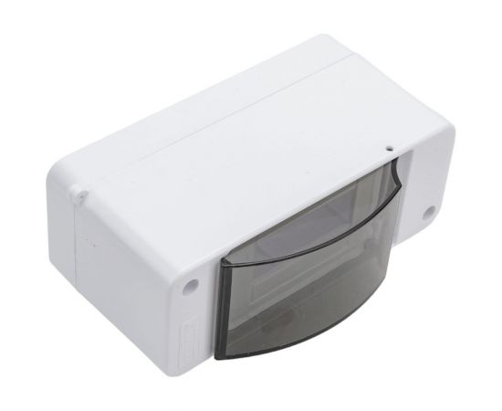 Щиток открытой проводки Рувинил Тусо на 2 модуля с вертикальной дверцей 130x51x83 мм 68102 – изображение 4