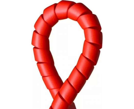 Спиральная пластиковая защита PARLMU SG-32-F13-k5 полипропилен, размер 32, плоская поверхность, цвет красный, длина 5 м PR0300700-5 – изображение 4