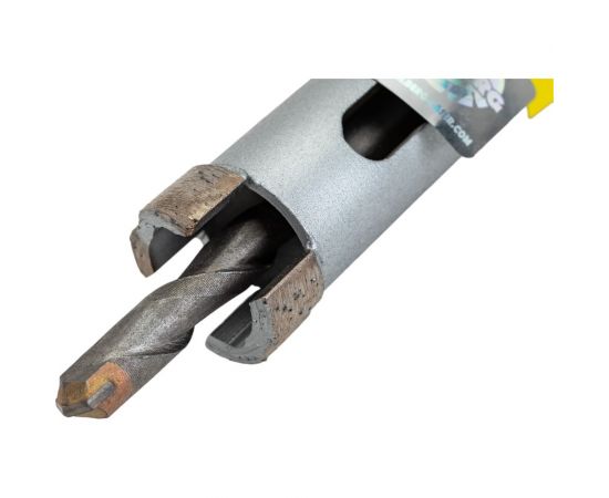 Коронка алмазная по бетону Laser 22 мм Hilberg HM222 – изображение 4