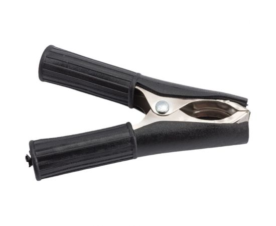 Зажим крокодил TDM ЗКИ 30А 75мм в изоляции черный 10шт SQ0541-0016 – изображение 5